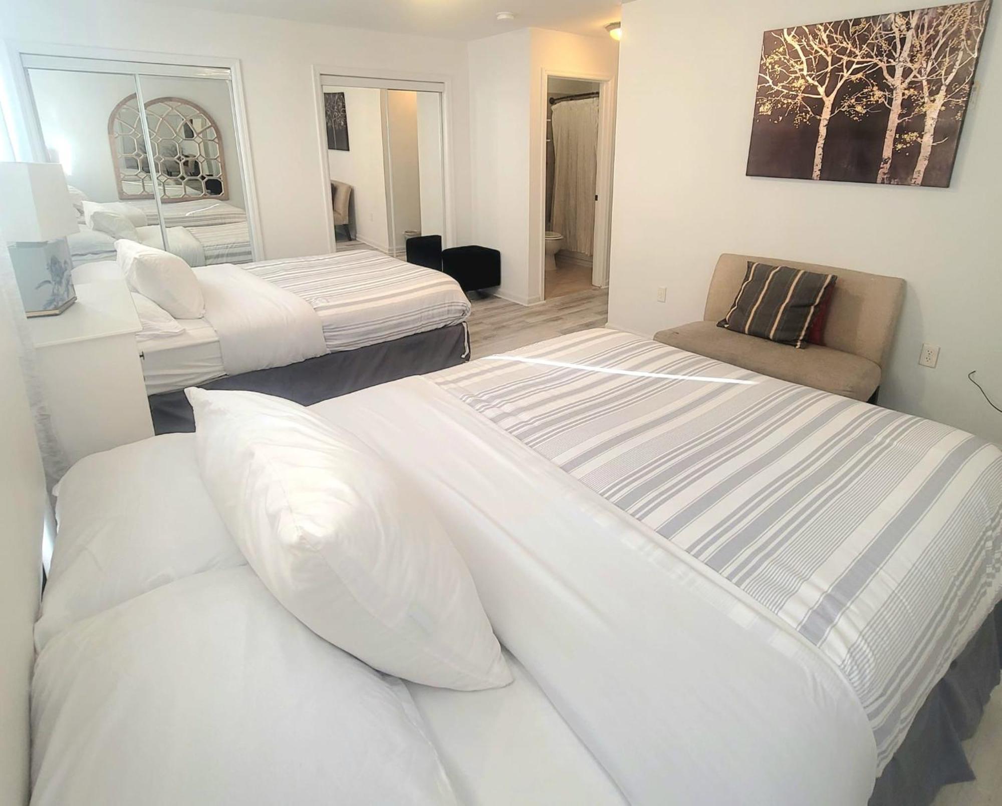 Luxury Apartments 5Queenbed - 20 Min Away Manhattan 泽西 外观 照片